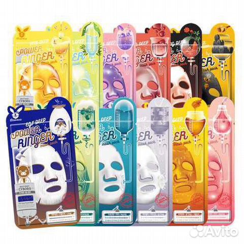 Корейские тканевые маски для лица Elizavecca