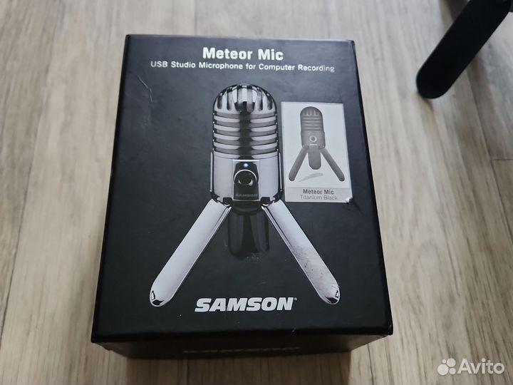 Студийный микрофон Samson Meteor Mic
