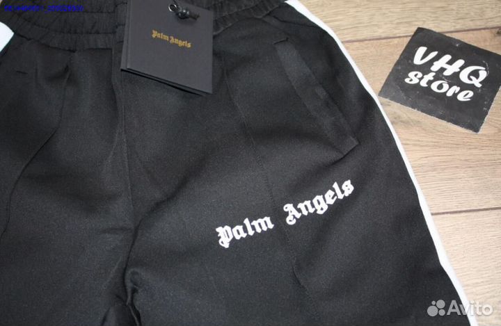 Palm Angels штаны черные (Арт.98440)