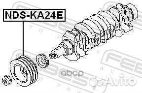 Шкив коленвала NDS-KA24E NDS-KA24E Febest