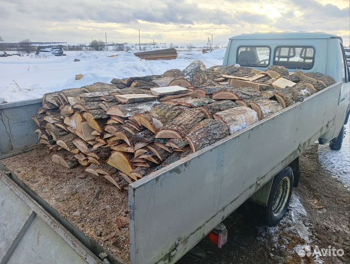 Дрова горбыль пиленый