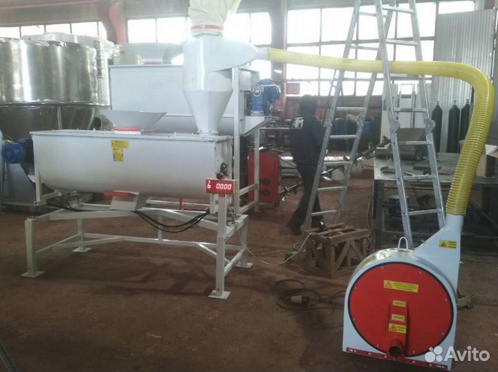 Мини завод комбикормов в наличии
