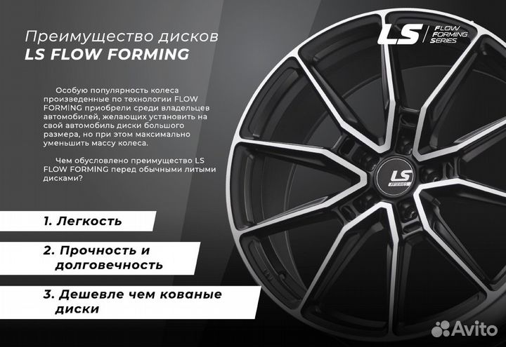 LS FlowForming RC04 8,5х20 5/114,3 ет30 60,1 mgmf