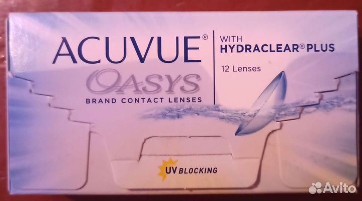 Линзы контактные acuvue oasys двухнедельные