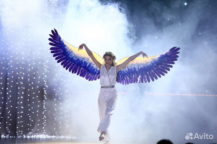 Крылья ангела с подсветкой