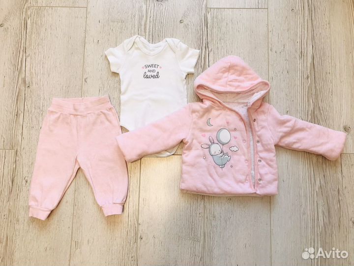 Комплект для девочки 68
