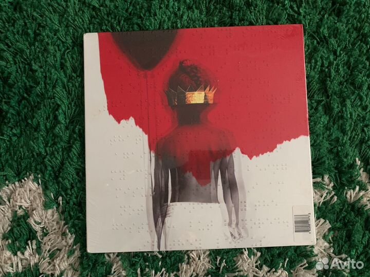 Rihanna Anti red lp vinyl (дефект угла)