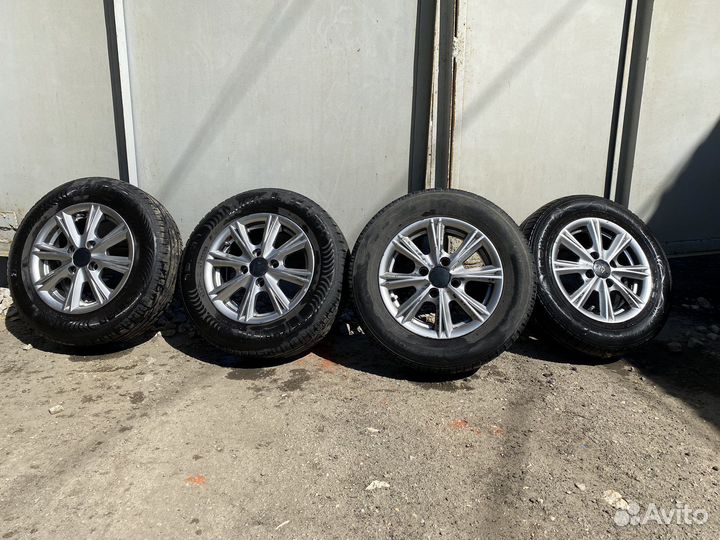 Колеса в сборе 4х100 5,5х13