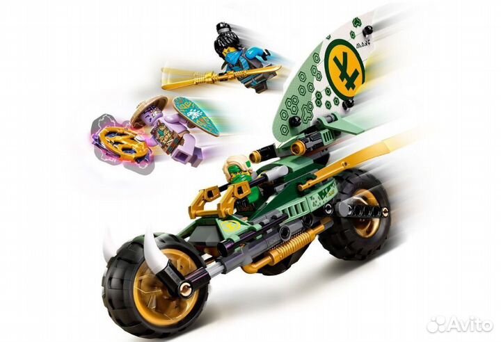 Lego Ninjago 71745 Мотоцикл Ллойда для джунглей