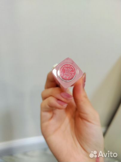 Dior оттеночный бальзам для губ в оттенке 12