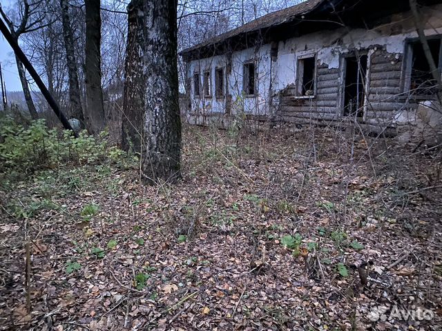 Сруб дома под разбор