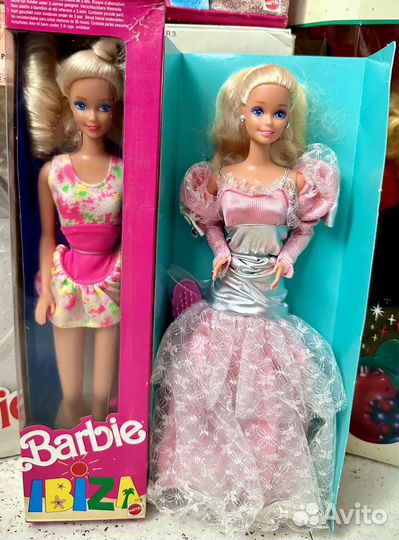 Кукла барби 90 х в коробке