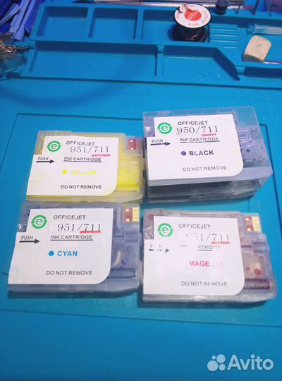 Перезаправляемые картриджи HP Officejet