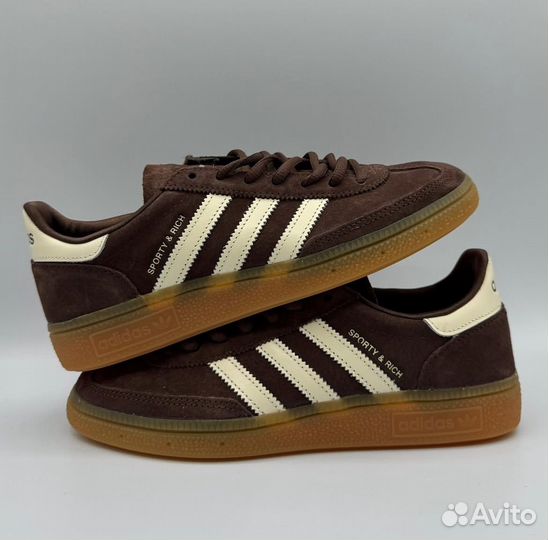 Кеды handball spezial sporty & rich brown