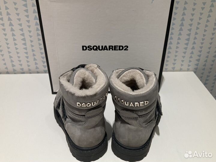 Детские зимние ботинки Dsquared2