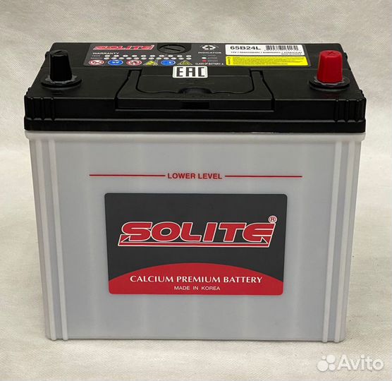 Автомобильный Аккумулятор 50Ah 60B24L Solite