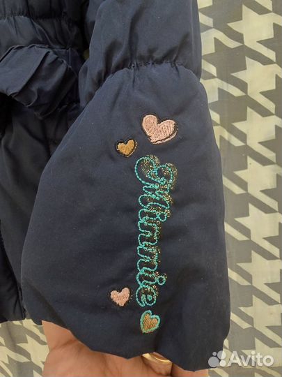 Куртка на флисе 104 Minnie mouse