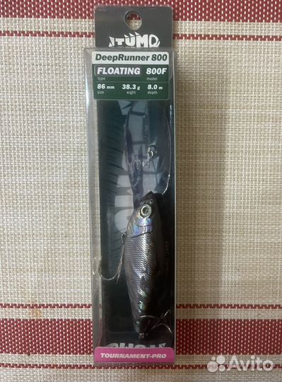 Воблер Itumo Deep Runner 800F (38,3г)