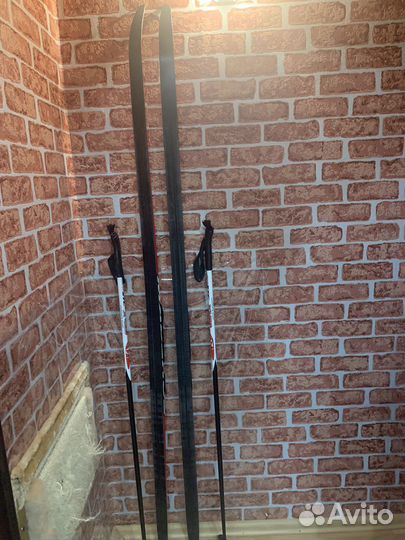 Лыжи, чехол и ботинки