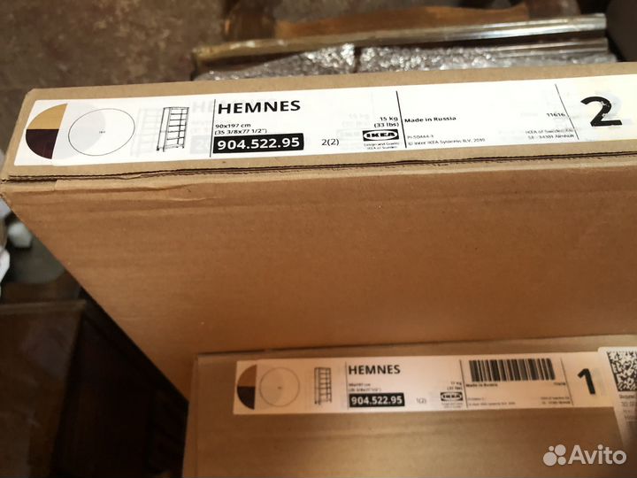 Стеллаж Hemnes IKEA оригинал