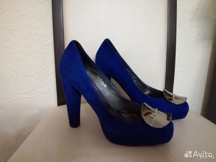 Туфли натуральная замша Mallanee Италия