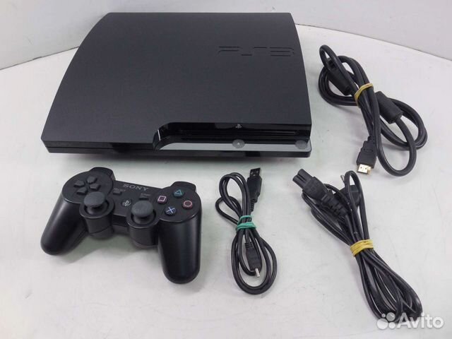 Sony PS3 прошита 2 геймпада с играми объявление продам