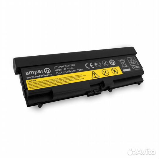 Аккумулятор Amperin для Lenovo T410 11.1V 6600mAh