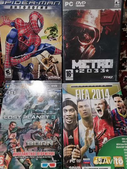 Игры для пк на дисках