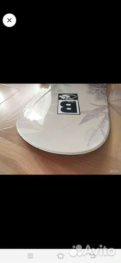 Сноуборд и ботинки 40 размер