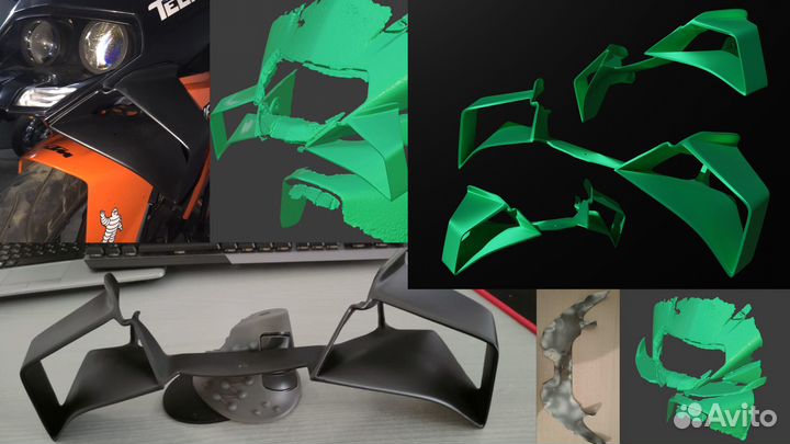 3D печать, 3D сканирование и 3D моделирование 3Д