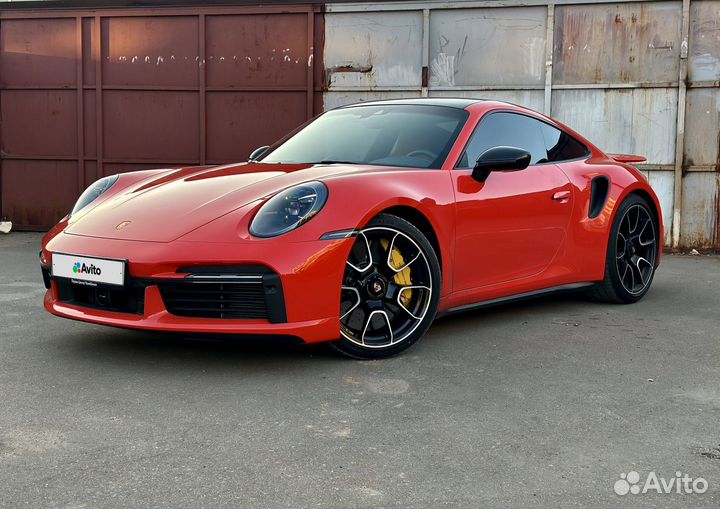 Porsche 911 Turbo S 3.7 AMT, 2021, 3 000 км