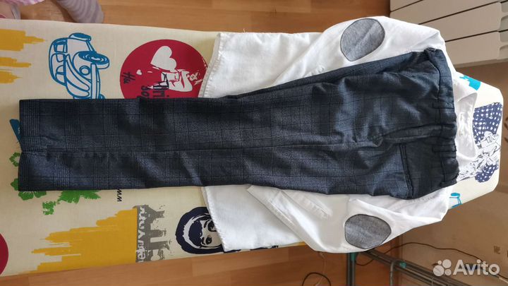 Рубашка и брюки 116р, хлопок