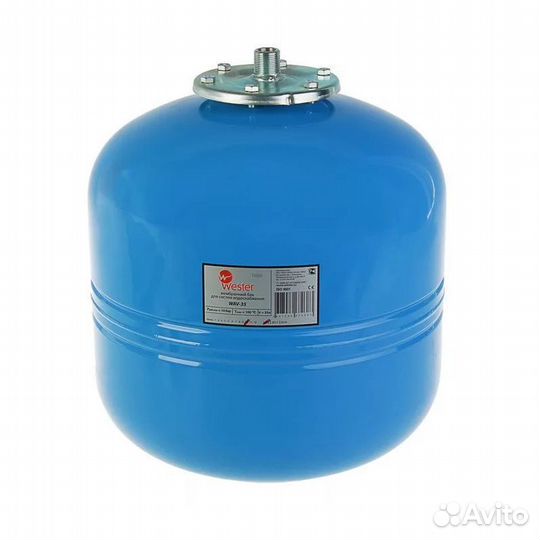 Гидроаккумулятор WAV 35 л, 10 бар wester