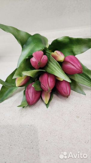 Тюльпаны силиконовые