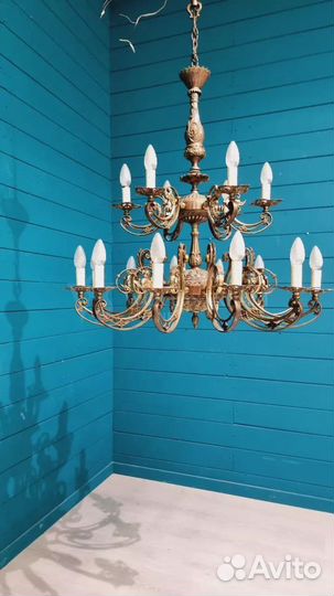 Люстра винтажная
