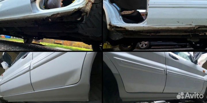 Ремонтный порог правый на Nissan Maxima/Cefiro 5 (A33)