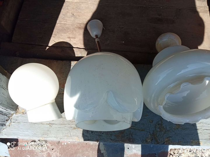 Плафоны для люстры бу