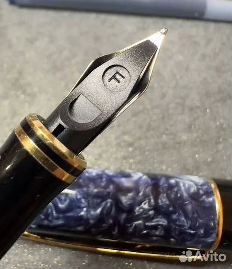 Перьевая ручка Parker Duofold Marbled Blue MK1