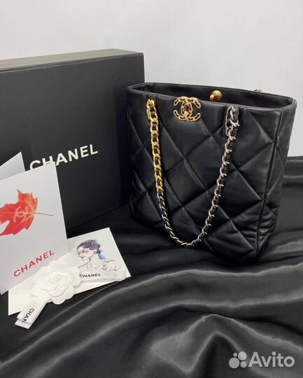 Женская сумка Chanel Petite Shopping Tote на плечо