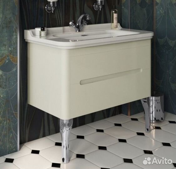 Мебель для ванной Kerasan Waldorf 100 ваниль ножки