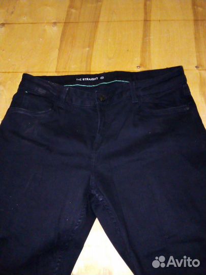Джинсы стрейч новые, черного цвета 46-48 р