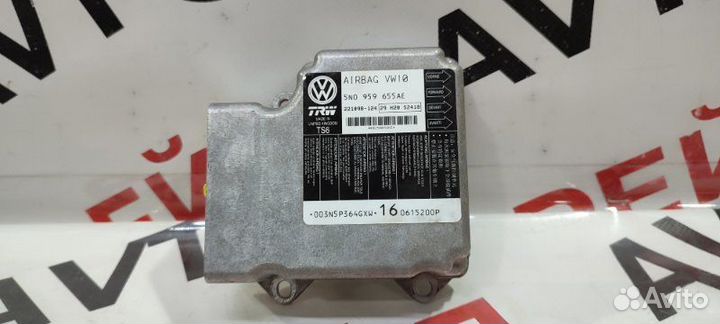 Блок управления airbag Volkswagen Passat Cc 358