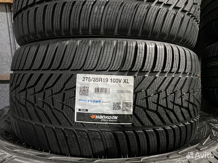 Hankook Winter I'Cept Evo 3 W330 285/30 R20 и 275/35 R19 98W