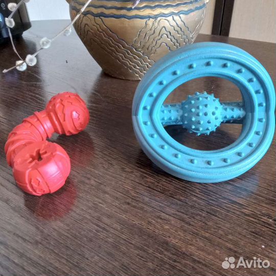 Игрушки для собак, миски