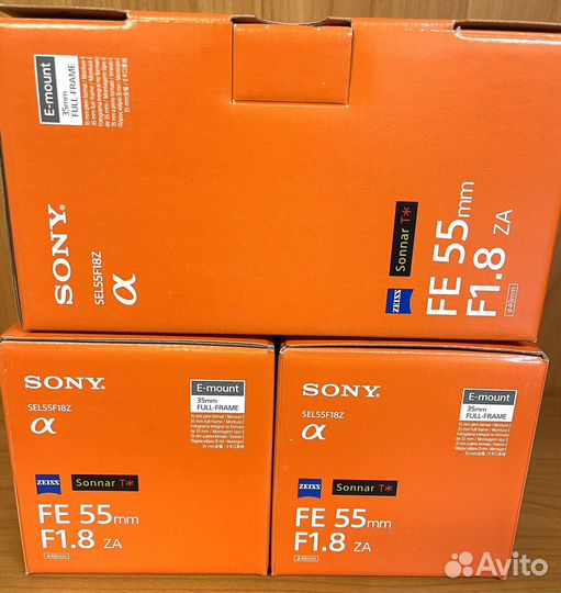 Sony Sonnar T* FE 55mm f/1.8 ZA Новый