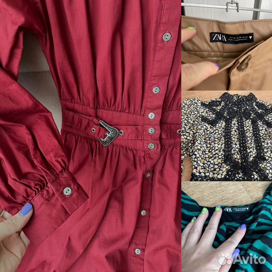 Одежда Zara Topshop размер XS-S