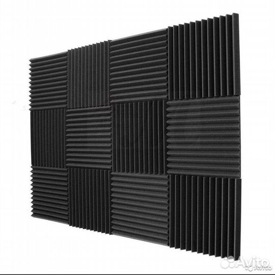 Акустический поролон 30*30*2.5 / Новый