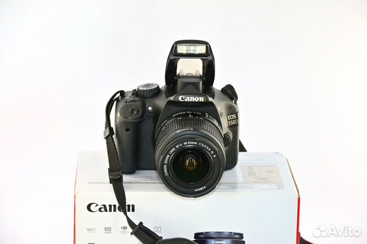 Canon EOS 550D/T2i 18.0MP Kit Canon 18-55