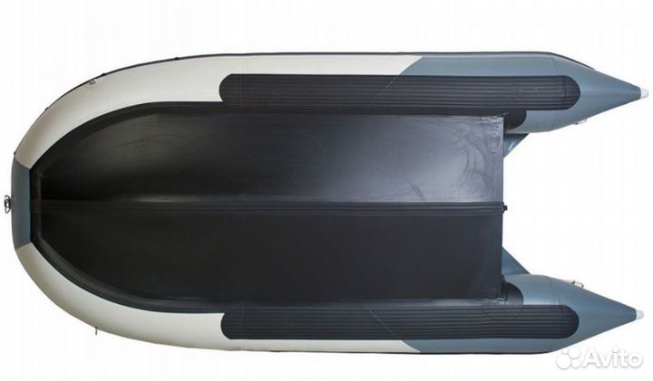 Надувная лодка gladiator D470AL светло/темно-серый