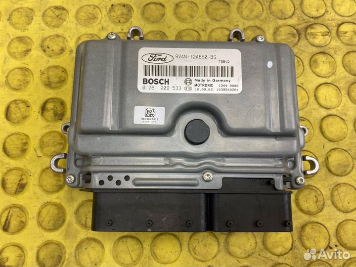 Эбу двигателя Ford Kuga CBV 2.5L duratec VCT turbo